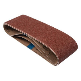 Trend AB/B75/40A Sanding Belt 75 x 457mm 40G - 3 Pack