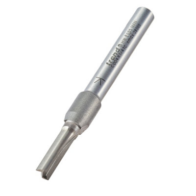 Trend C004X1/4TC Two Flute 1/4" Cutter 5mm Straight Cut Carbide Router Bit