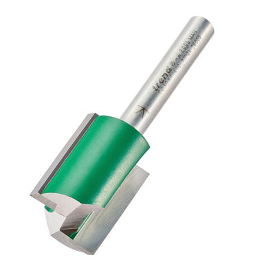 Trend C030X1/4TC 1/2" Shank Wide Cut 19.10mm Two Flute Router Cutter Bit