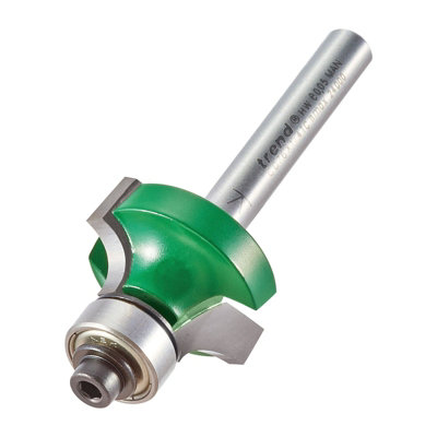 Trend C076X1/4TC Guided Rounding Over 1/4" 6.3mm X 12.7mm Router Bit Cutter