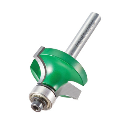 Trend C078X1/4TC Guided Rounding Over 1/4" 9.5mm X 15.9mm Router Bit Cutter