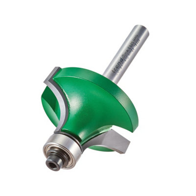 Trend C079X1/4TC Guided Rounding Over 1/4" 12.7mm X 19.1mm Router Bit Cutter
