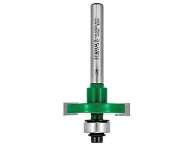 Trend C145X1/4TC C145 x 1/4 TCT Bearing Guided Slotting Cutter 6.3mm TREC14514TC - 3