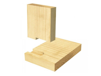 Trend C153X1/2TC C153 x 1/2 TCT Two Flute Kitchen Worktop Cutter 12.7 x 50.0mm - 6