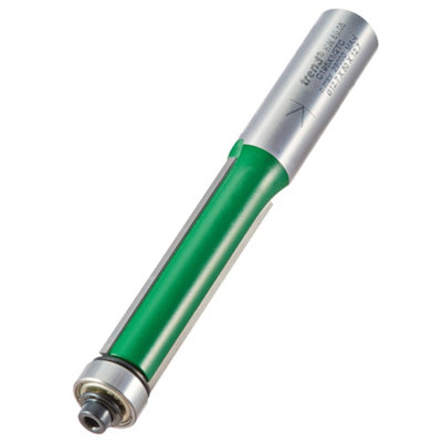 Trend C195X1/2TC Bearing Guided Trimmer 1/2" 12.7mm Laminate Veneer 50mm Cutter