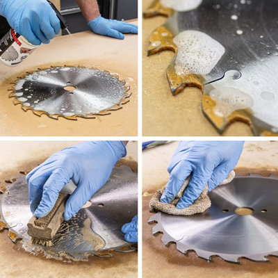Trend CLEAN/500 Saw Blade Cutter Resin Pitch Remover Lubricant Rust ...