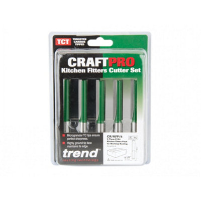 Trend Cr/kfp/5 Kitchen Fitters Set, 5 Piece Multi Colour (One Size)
