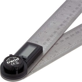 Trend DAR/500 Digital Angle Rule Mitre Bevel Marking Tool 500mm 19.3/4"