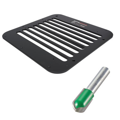 Trend DG/JIG Sink Worktop Draining Groove Jig and 9.5mm Radius Rounded