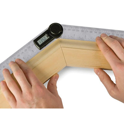Trend Digital Angle Rule Multi Colour (20cm)