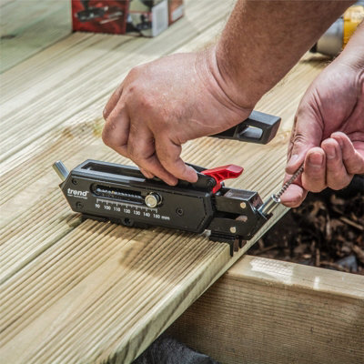 Deck board screw jig discount