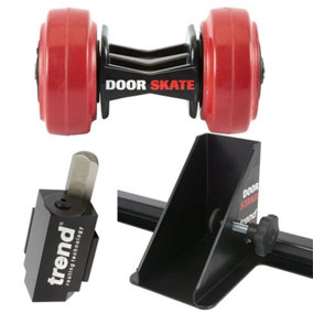 Trend Door Fitting Tool Set Door Skate + Door Holder + Lock Hinge Corner Chisel