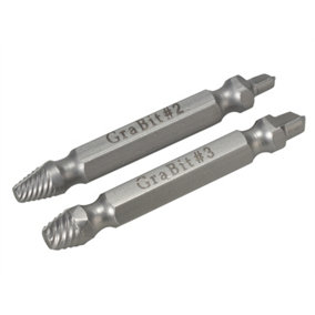 Trend GRAB/SE1/SET x2 Grabit Screw Removers Rounded Screw Broken Bolt Extractor