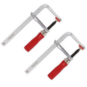 Trend KWJ/P/TCL Worktop Pro Jig Track F Clamps T-Bar Clamp Adjustable - Pair