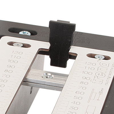 Trend LOCK/JIG/B Door Lock Jig Mortice Lock Latch Template up to 250mm ...