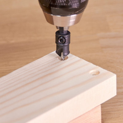B&q countersink drill bit hotsell