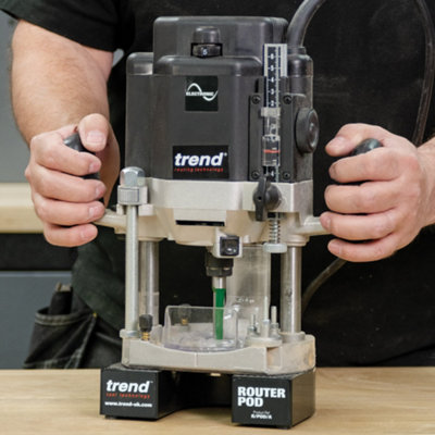 Trend R/POD/A Universal Fit Router Stand Storage Cutter Protecting ...