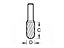Trend - S49/3 x 6mm STC Solid Carbide Bullnose Burr 10 x 20mm