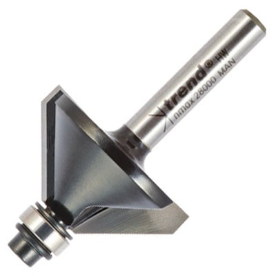 Trend SET SS8X8MMTC 8mm Shank Router Bits TCT 12 Piece Cutter Set Cased