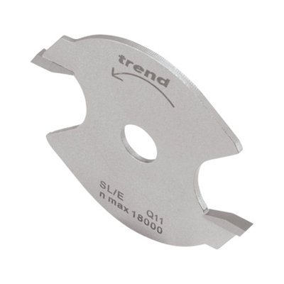 Trend SL/E TCT Slotter 2.0mm Kerf 1/4 Bore Slotter Blade Cutter Router Bit