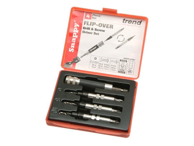 Trend SNAP/FLIP/SET SNAP/FLIP/SET Flip Driver Set, 4 Piece TRESNAPFLIP