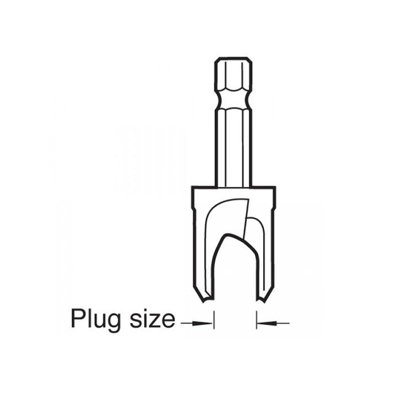 Trend Snap Plug Cutters Multi Colour (1/2in)