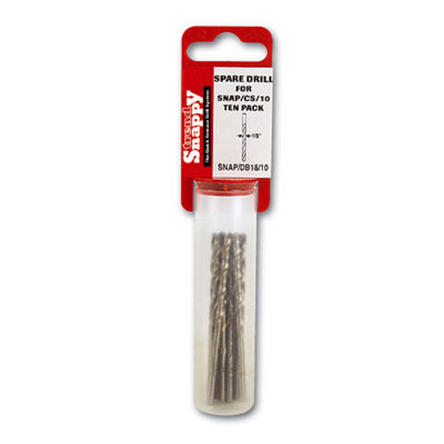 Trend Snappy 3/32 2.38mm 60mm HSS Drill Bits Ten Pack SNAP/DB332/10