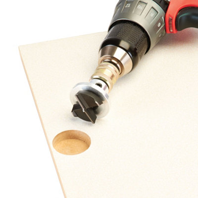 Trend Snappy 35mm MDF Cabinet Hinge Recess Machine Bit Depth Stop SNAP ...