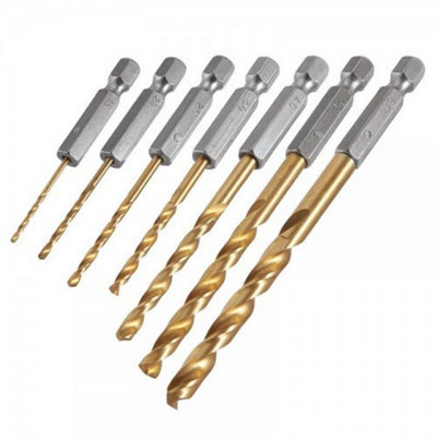 Trend Snappy 7 Piece Drill Bit Set 1.5mm 2mm 2.5mm 3mm  4mm 5mm 6mm SNAP/HD/SET