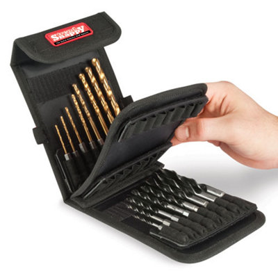 Trend Snappy SNAP HD1 SET 16pc HSS Drill Bit Set 1 4