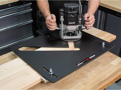 TREND Stair/A Closed Riser Staircase Jig Kit with Adjustable Clamp