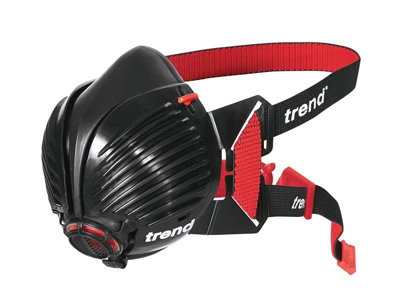 Trend STEALTH/SM AIR STEALTH Half Face Dust Mask Small Medium with P3 Filters