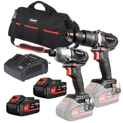 Brushless combi drill and impact online driver