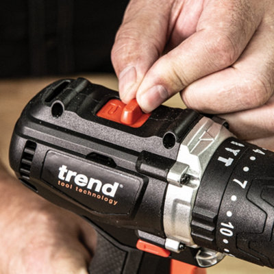 Trend T18S/CDB T18S 18V Cordless Brushless Combi Drill - Bare Tool