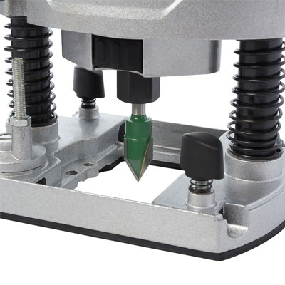 Trend T4EK 240v 1/4in Variable Speed Plunge Router 850W Lightweight and Compact - 3