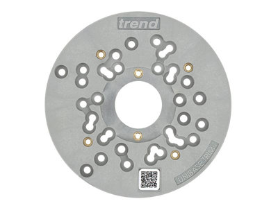 Trend UNIBASE/TRIM Universal Trim Router Sub-Base 150mm TREUNIBASTRM