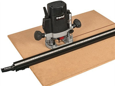 Trend VJS/CG/36 Straight Cut Clamp Guide 36in Varijig Router Cutting ...