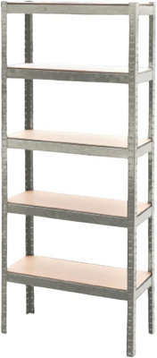 Trendi Metal Shelving Unit 5 Tier Shelf Heavy Duty Shelf Home Metal Shelf Garage Shelves Office Storage 175H x 75W x 30D cm