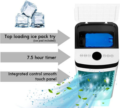Trendi Portable Powerful Digital Evaporative Air Cooler AC Fan With ...