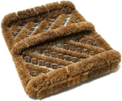 Trendi Premium Coir Wire Brush Boot Tray - Durable and Versatile Shoe ...