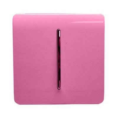 Trendi Switch 10A Triple Pole Bathroom Fan Isolator Switch in Candy Pink Price Comparisons | Compare The Build