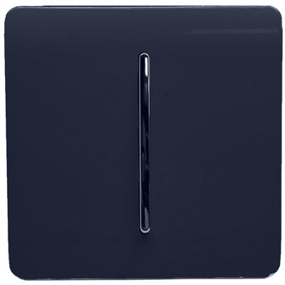 Trendi Switch Navy 1 Gang 2 Way 10 Amp Light Switch