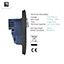 Trendiswitch CHARCOAL 2 Gang 4 Port USB 2100mA Socket