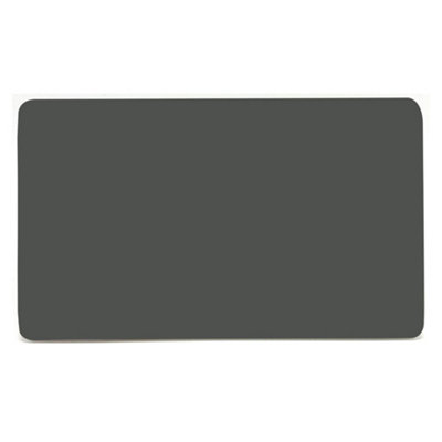 Trendiswitch Charcoal 2 Gang Blanking Plate