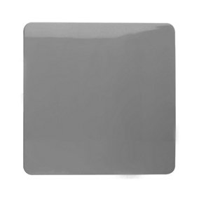 Trendiswitch Light Grey 1 Gang Blanking Plate