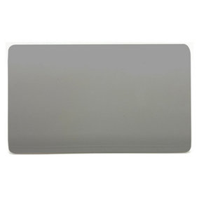 Trendiswitch Light Grey 2 Gang Blanking Plate