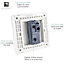 Trendiswitch White 1 Gang 2 Way 10 Amp Switch