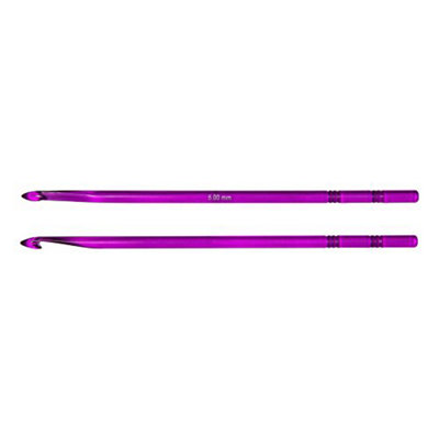 KnitPro KP51429 - Uncinetto Plastica, Rosso, 30 cm x 120 mm