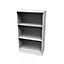 Trent Bookcase in White Gloss (Ready Assembled)