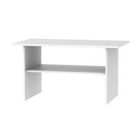 Trent Coffee Table in White Gloss (Ready Assembled)